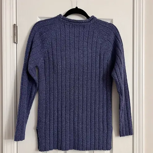 Vintage Blue 80's  Sweater size small