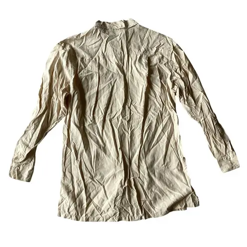 Amanda Smith Silk Tunic Button Down