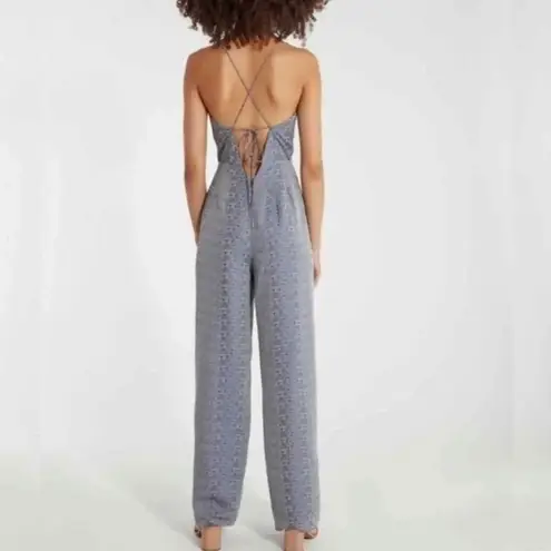Finders Keepers Catalina Wide Leg Pantsuit Size Large NWT