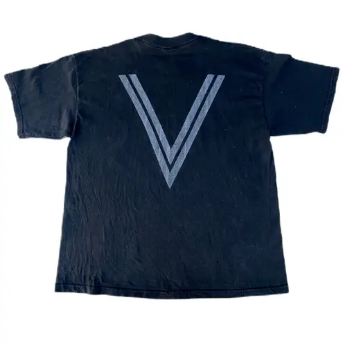 Vintage Army Black 3M Reflective Graphic T