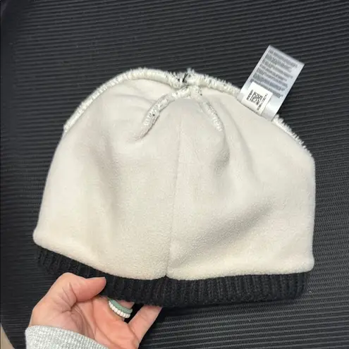 Adidas  Black and White Knit Beanie