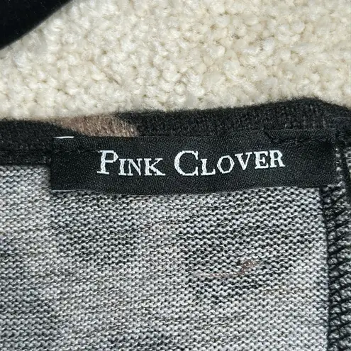 Pink Clover : Cheetah Print Long Sleeve Top