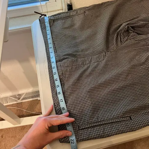 Worthington Vintage  Check Plaid Print High Rise Cropped Trouser Pants Size 22W