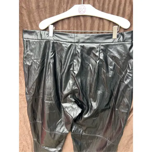 Halston Black Ankle Length Straight Leg Pants Woman’s Size XL NEW MSRP $89