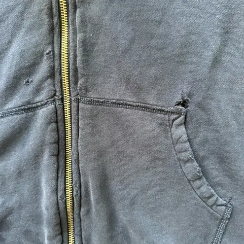 Gap 1969 Vintage Gap Distressed Zip Up Hoodie