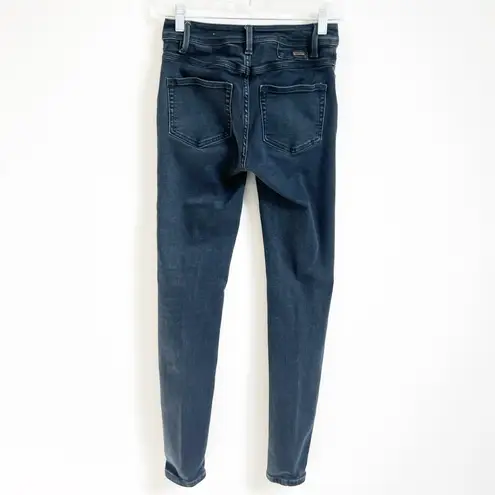 prAna Low Rise Skinny Jeans Medium Wash Stretchy Women’s Size 2 Solid Blue