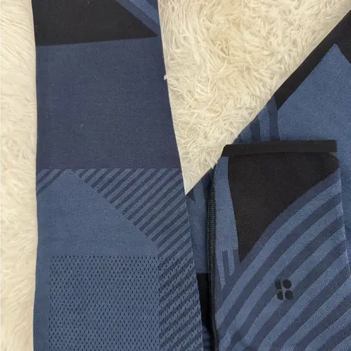 Sweaty Betty Interval Seamless 7/8 Leggings (XS) Sports tank M)Black and Navy