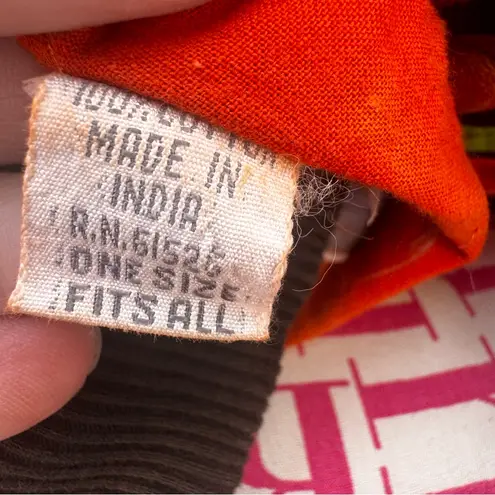 Vintage Passports Pier 1 Imports Toggle Jacket Tribal Island World One Size Red Size undefined