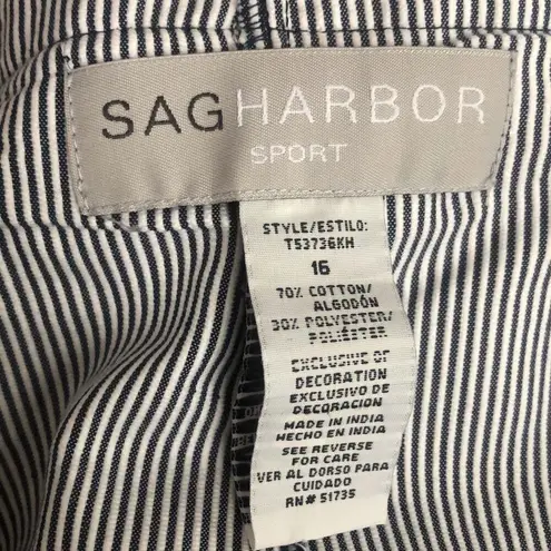 Sag Harbor Vintage Skort American Blue/White Gingham size 16