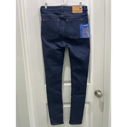 Acne Studios NWT Peg Indigo High Waist Skinny Jeans Sz 31