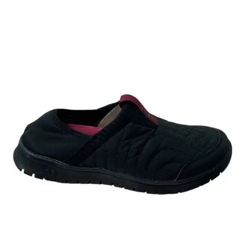 Ryka Sami Black Slip-On Sneakers 6W NIB Comfortable Wide Fit Casual Shoes
