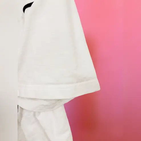 Vintage 1990s Castriano Essentials White Black Zip