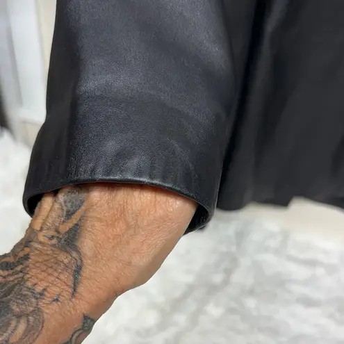 ColeBrook Elegant Women's Black Leather Jacket Super Soft Size undefined