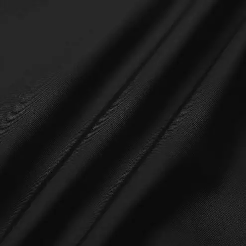 BERLOOK ECONYL® Black Halter Triangle Bikini Top AND Black Tie Bikini BoTTOM 25 Size M