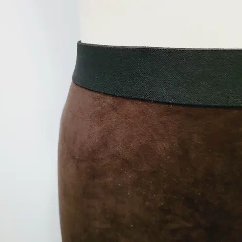 Karen Kane brown faux suede pencil skirt size small