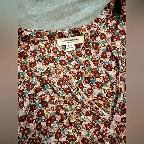 Beach Lunch Lounge button up size L - Image 3