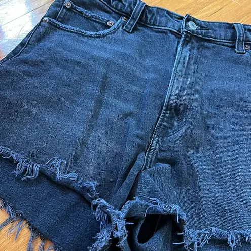 Abercrombie & Fitch  Curve Love 90’s Relaxed Cut Off Black Shorts - Image 3
