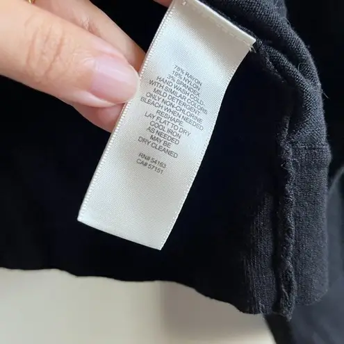 Eliza J Open-front Cropped Cardigan In Black Womens Size M Top