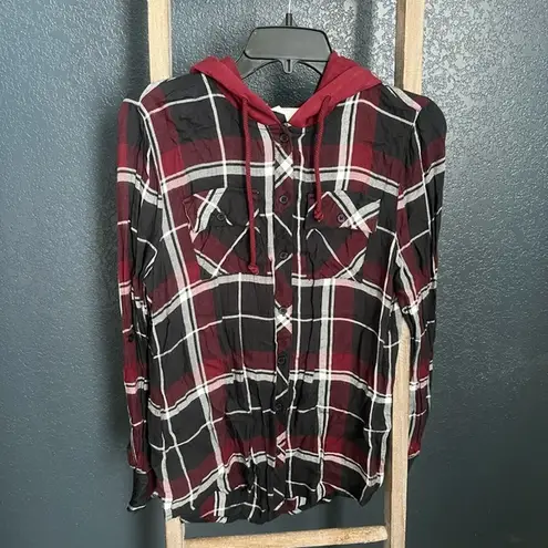 Full Tilt  Hooded Flannel