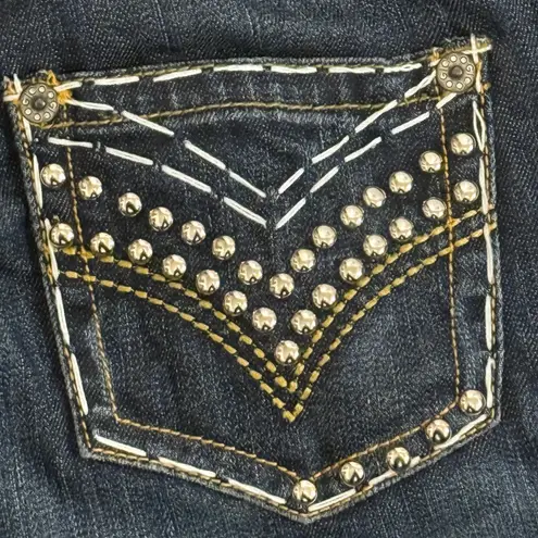 COOGI Blue Bootcut Jeans with Classic Large Detail Stitching Size 9/10