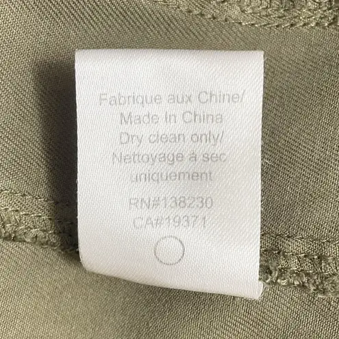 Pam & Gela x Revolve Snap Leg Cargo Crop Jogger Pants in Army Green Size P | XS