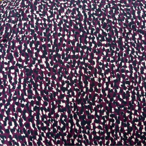 Parker  Plum and Pink Patterned Blouse - Image 6