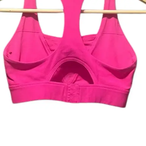 Lorna Jane Stand Out Max Support Bra Babin Pink Size Small