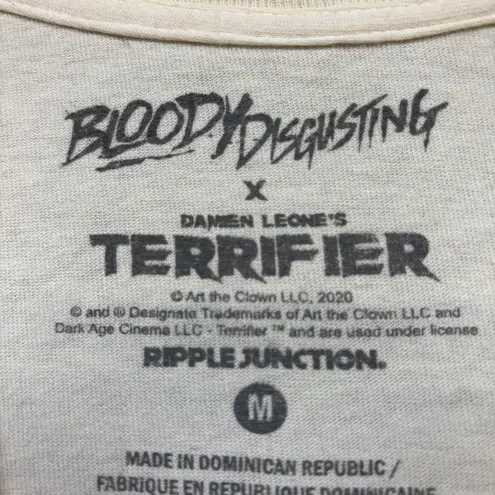 Bloody Disgusting x Terrifier Art the Clown Horror T-Shirt Size Medium