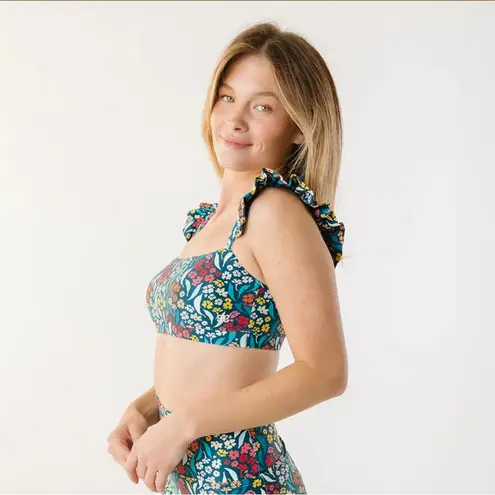 ALBION FIT Costa Floral Bella Crop Top