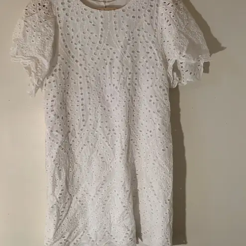 Love Riche  Eyelet Mini Dress size Medium