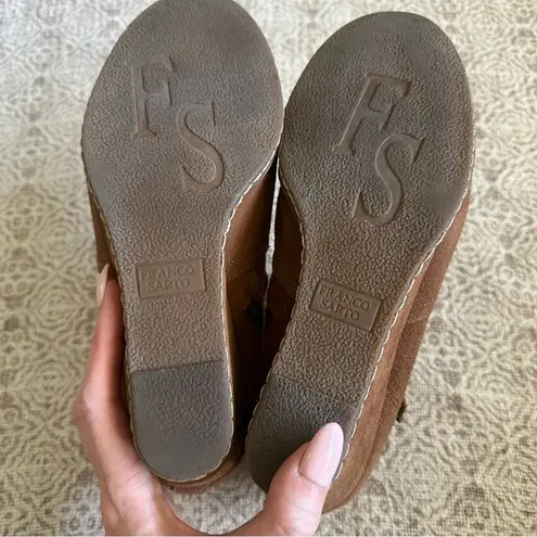 Franco Sarto  Anita Suede Wedge Ankle Boots