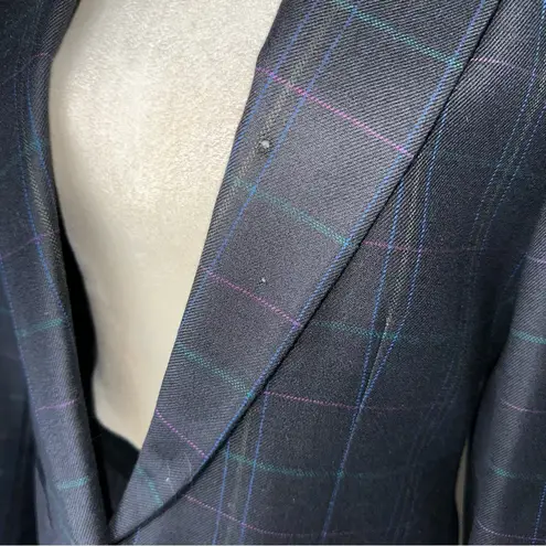 Burberry Vintage Burberrys’ Wool Plaid Suit Pleated Skirt Blazer Set | Preppy Academia - Image 5