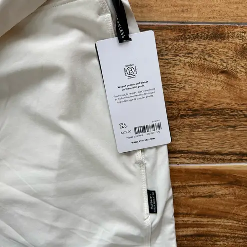 Athleta  x Allyson Felix | Women's Legend Track Pants Size Large Magnolia White - Image 7