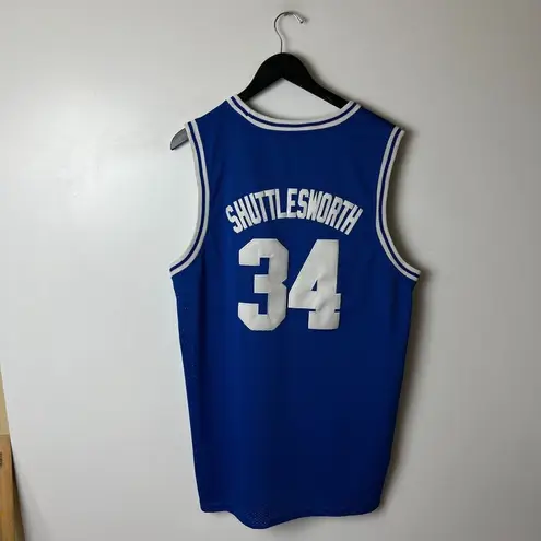 He Got Game Movie Shuttlesworth Lincoln Movie Jersey Blue White XL Extra Large