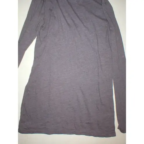 Threads 4 Thought New Womens Organic Cotton Long Sleeve Top Tee Peace Purple L