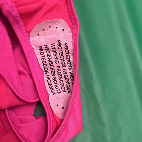 Relleciga - - ⭐️ Swimsuit by one piece itsy cheeky pink NWOT M