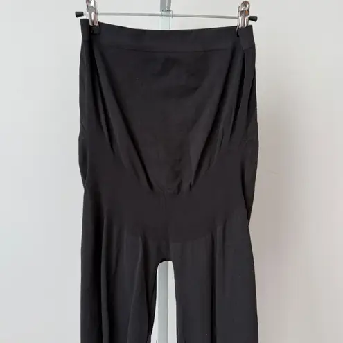 Seraphine Black Maternity Over The Bump Full Length Leggings Size S M