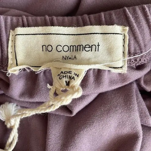 No Comment Strapless Jersey Knit Jumpsuit