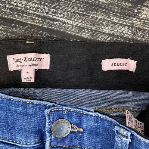 Juicy Couture  Blue High Rise Skinny Jeans 4