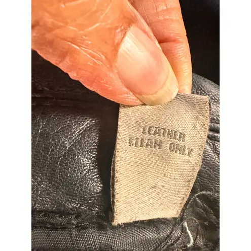 Valerie Stevens Large Vintage Geniune Lamb Leather Brown Womens Jacket