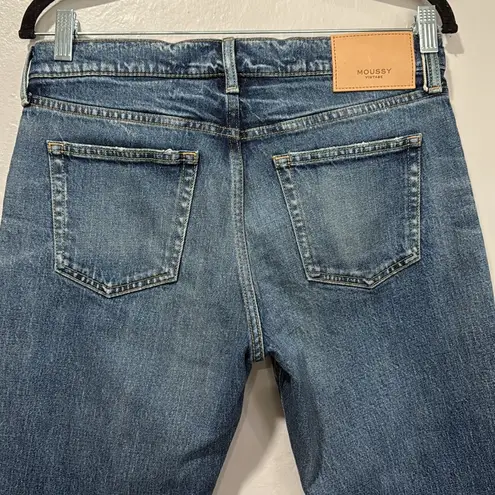 Moussy vintage FLORAHOME SLIM STRAIGHT Blue Size 27
