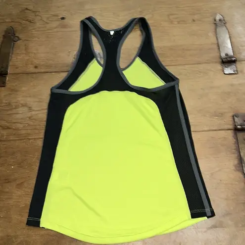 Nike Woman’s  Dri-fit Racerback Tank Top XS Green and Black