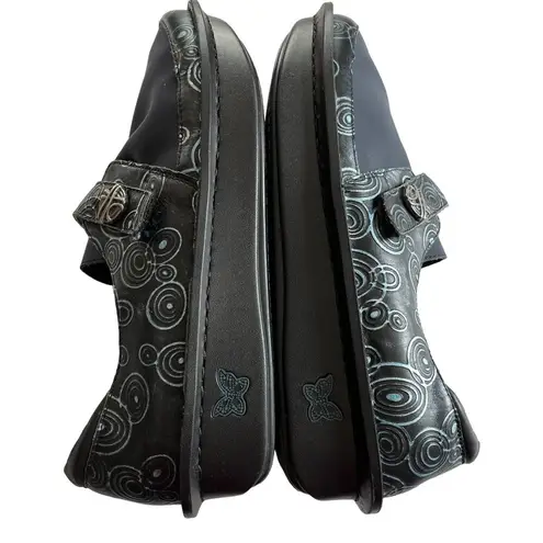 Alegria  PG Lite Dena DEN-587 Maryjanes Clogs Blue Geometric 42 11.5-12