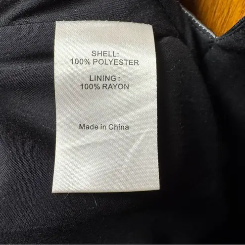 Sau Lee Olivia Strapless Long Maxi Gown Dress Floral Black Gray White 8