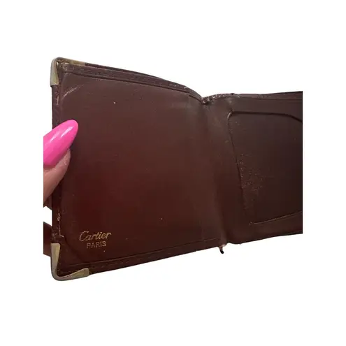 Cartier Vintage Men’s Leather BiFold Wallet