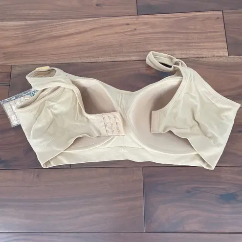 Truekind Daily Comfort Wirefree Shaper Bra 2XL Chai Seamless Support Tan Size XXL