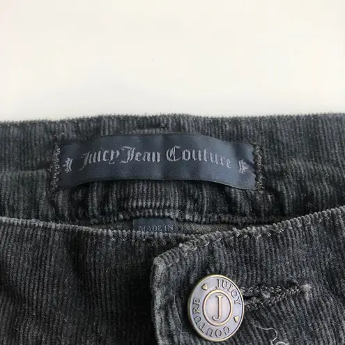 Juicy Couture  | corduroy gray pants skinny fit 00