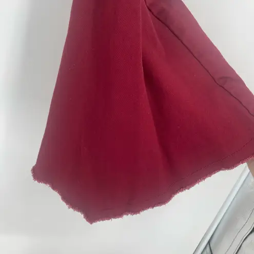 Lucky & Blessed L&B Maroon High Rise Ultra Flare Bell Bottom Pants sz XL Western Red