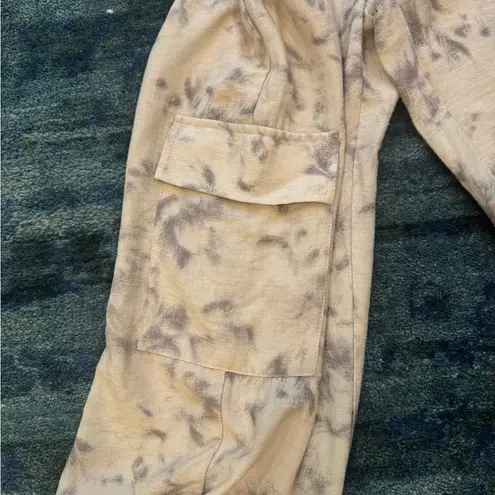 Paper Crane Tie-Dye Wide Leg Festival Lounge Pants – Cottagecore Boho Size L