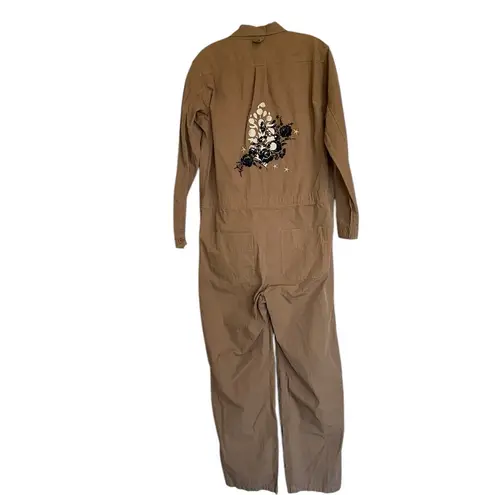 Free People  Westerlind Climbing Jumpsuit Medium In Color Coyote Oversized thumbnail 10